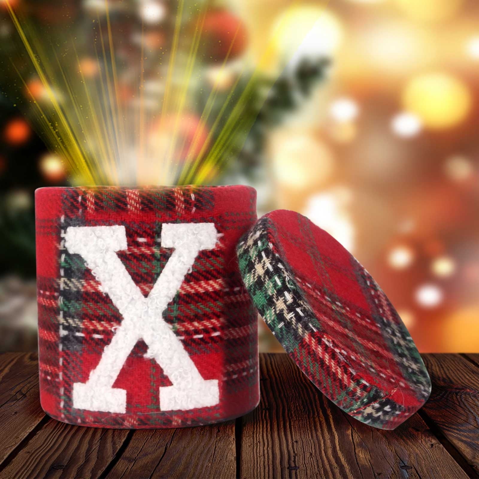 capino Christmas 26 Letter Candy Jars Cookie Jars Lovely Christmas Tree