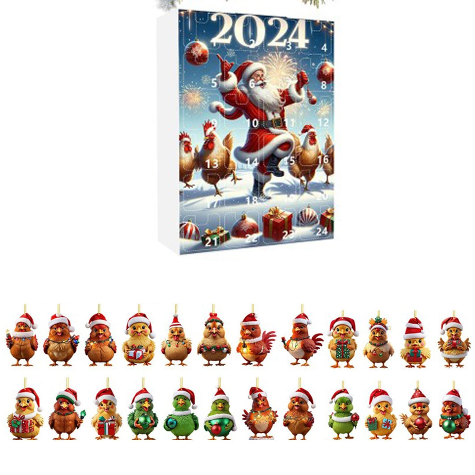 capino Christmas Advent Calendar 2024 for Girls 24 Days Xmas Countdown