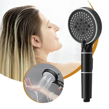 Donemore High Pressure Handheld Shower Head, 5-Settings Powerful Water Spray Shower Head against Low Pressure Water Flow, for The Elderly, ChildrenCan Be Used for Home