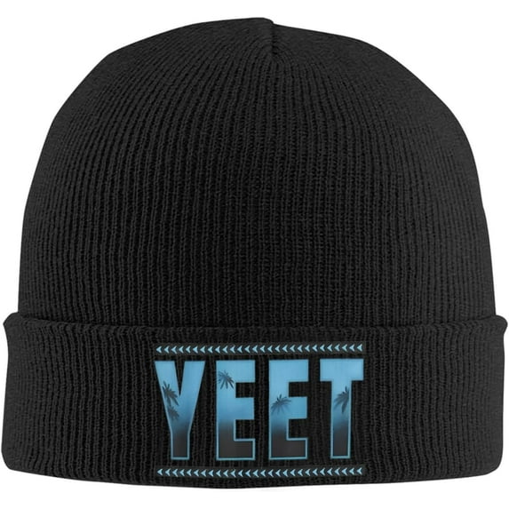 Yeet Jey USO Knitted Hat for Women Men Skullies Beanies Autumn Winter Hat Acrylic Casual Melon Cap