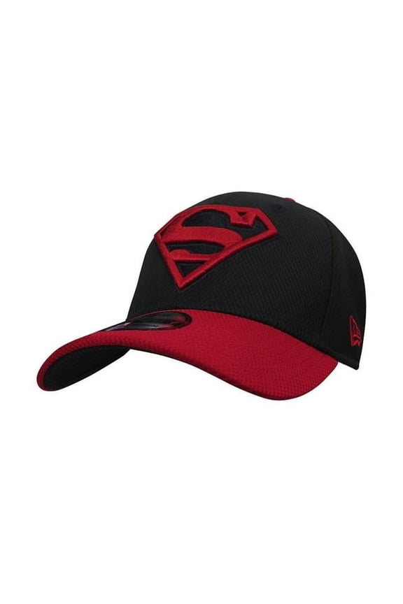 capsuprdblk3930-l-x-Large-XLarge Symbol Red & Black 39 Thirty Fitted Hat - Large & Extra Large