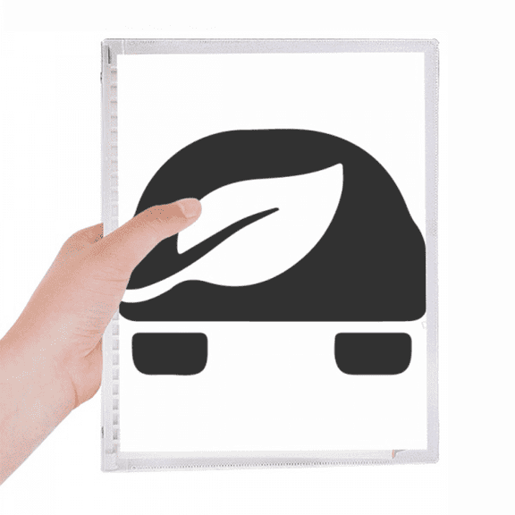 car energy vehicles protect environment notebook loose diary refillable journal statiry