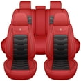 thumbnail image 1 of car seat cover for honda accord EX 4dr Sedan 2012 ,Waterproof faux leather ,Protecting car interiors ,Perfect fit for car seats ,5-seat full set Non-destructive installation, 1 of 9
