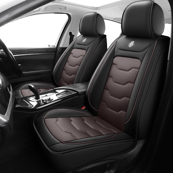 car seat cover for honda civic EX 4dr sedan 2015 ,Waterproof faux leather ,Protecting car interiors ,Perfect fit for car seats ,5-seat full set Non-destructive installation