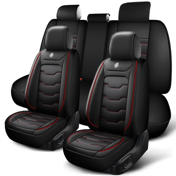 car seat covers for toyota camry 2007,Perfect fit for car seats,Waterproof faux leather,Protecting car interiors,Airbag compatible,Easy installation