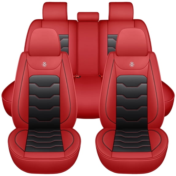 car seat covers for ford Edge Limited 2013,Perfect fit for car seats,Waterproof faux leather,Protecting car interiors,Airbag compatible,Easy installation