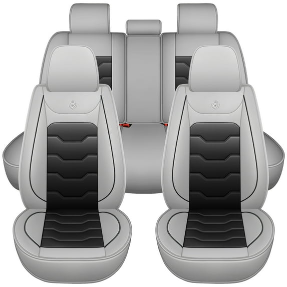 car seat covers for ford Edge Limited 2014,Perfect fit for car seats,Waterproof faux leather,Protecting car interiors,Airbag compatible,Easy installation