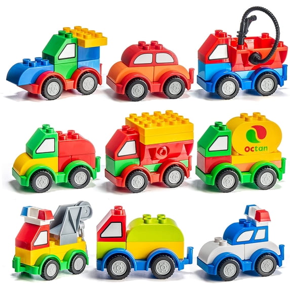 car set- Build Your Own Toy Cars Set Building Blocks Building Bricks-60 ...