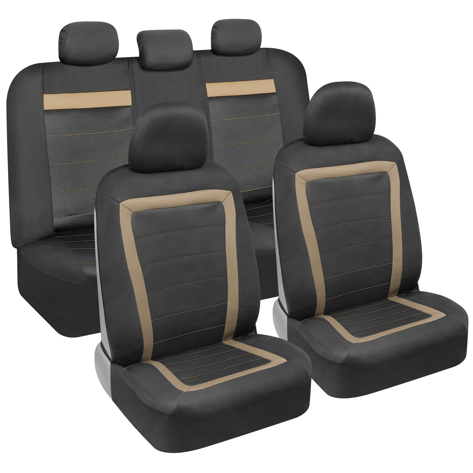 Car seat in top front of van