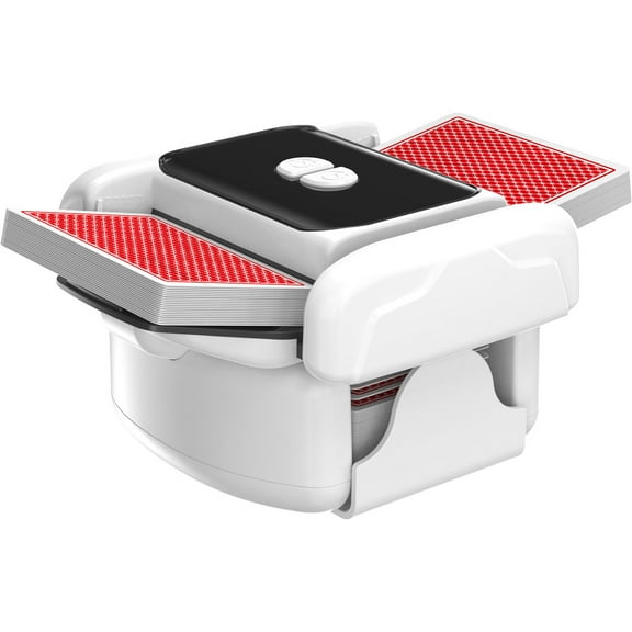 Card Shuffler Rechargeable Automatic Card Shuffler Low Noise Rechargeable Portable Card Shuffler 1.2 Decks For Pokerdescription One Click Shuffle Our Automatic Shuffler Starts Shuffling