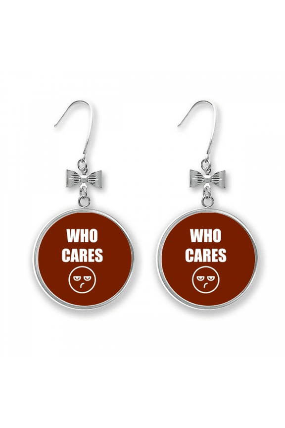 care expression results art deco fashion bow earrings drop stud pierced hook