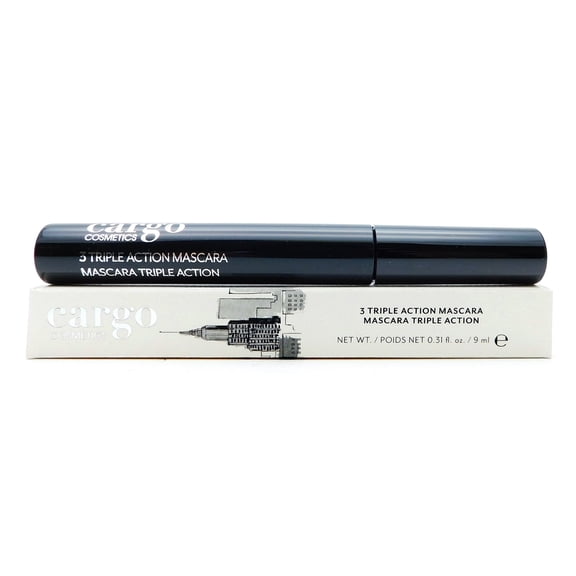 cargo 3 Triple Action Mascara black .31 Fl Oz.