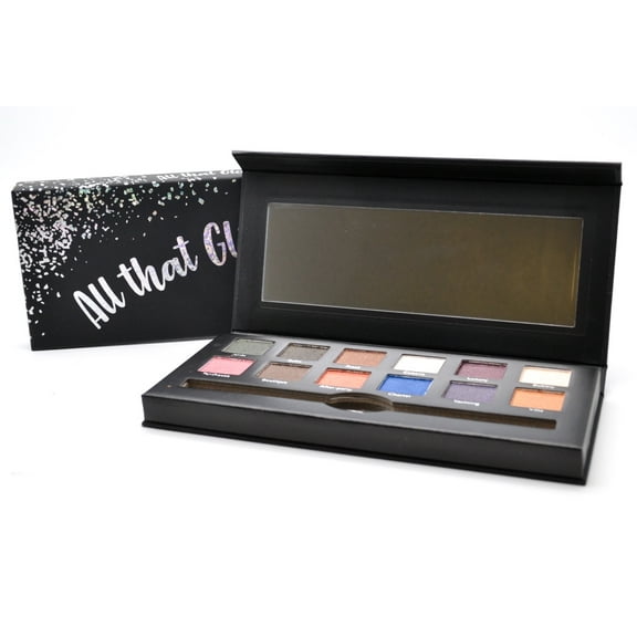 cargo All That Glitters Eye Shadow Palette: Shadows 12 x .03 Oz., Dual-Ended Brush