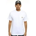 thumbnail image 1 of carhartt men's 'k87' workwear pocket short-sleeve t-shirt, white, large, 1 of 3