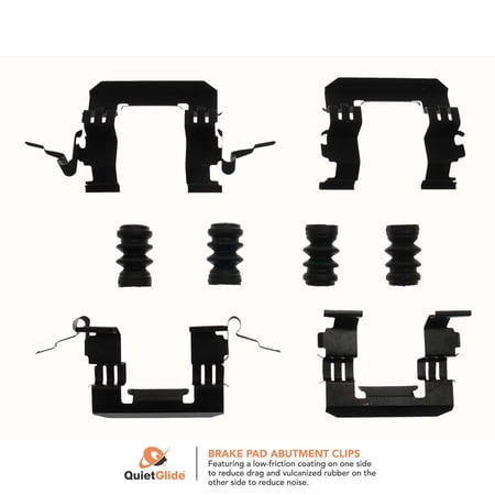carlson 13522Q Front Disc Brake Hardware Kit