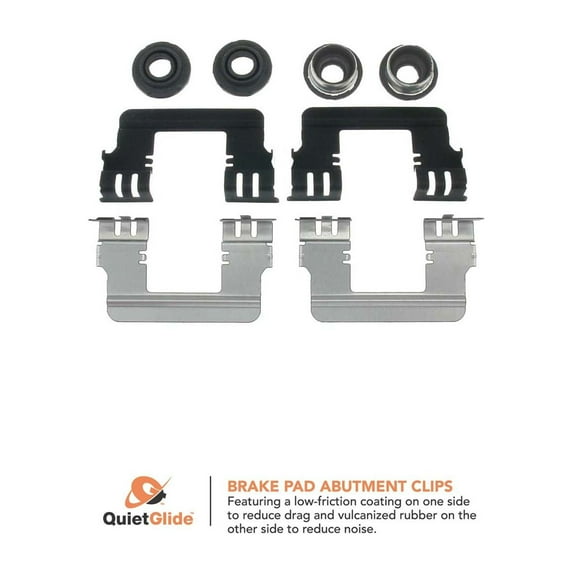 carlson H5840Q Rear Disc Brake Hardware Kit