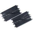 thumbnail image 1 of Carrera Lane Change Section (2) Slot Car Track Accessory, Pre Painted, 1 of 5