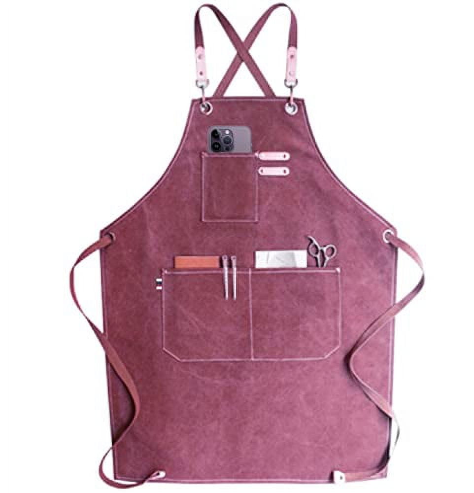 Polyester Cotton Unisex Canvas Apron, Custom Cross Back Artist Apron for  Men, Women,, For Safety & Protection, Size: Medium at Rs 950/piece in New  Delhi