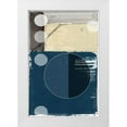 thumbnail image 1 of cartissi 11x14 White Modern Wood Framed Museum Art Print Titled - Bluff Block I, 1 of 4