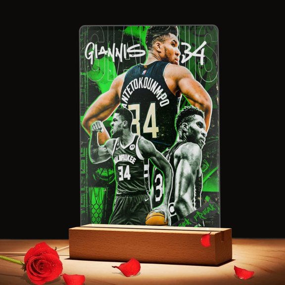 carton Acrylic Music Plaque Night Light.5.9" x 8.6"