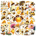 thumbnail image 1 of cartoon Bee Honey Sticker Stickers, Waterproof Bee Honey Sticker Sticker for Water Bottle Laptop Phone Cases Planner Skateboard Luggage Helmet Party Favor Decor, Ideal for Adults Teens Teacher Rewards, 1 of 9