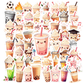 thumbnail image 1 of cartoon Bubble Tea Stickers, Waterproof Bubble Tea Sticker for Water Bottle Laptop Phone Cases Planner Skateboard Luggage Helmet Party Favor Decor, Ideal for Adults Teens Teacher Rewards, 1 of 9