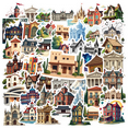 thumbnail image 1 of cartoon Building Stickers Stickers, Waterproof Building Stickers Sticker for Water Bottle Laptop Phone Cases Planner Skateboard Luggage Helmet Party Favor Decor, Ideal for Adults Teens Teacher Rewards, 1 of 9