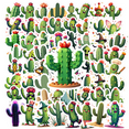 thumbnail image 1 of cartoon Cactus Stickers, Waterproof Cactus Sticker for Water Bottle Laptop Phone Cases Planner Skateboard Luggage Helmet Party Favor Decor, Ideal for Adults Teens Teacher Rewards, 1 of 9