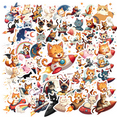 thumbnail image 1 of cartoon Cat Space Theme Stickers, Waterproof Cat Space Theme Sticker for Water Bottle Laptop Phone Cases Planner Skateboard Luggage Helmet Party Favor Decor, Ideal for Adults Teens Teacher Rewards, 1 of 9