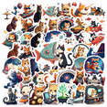 thumbnail image 1 of cartoon Cat Space Theme Stickers, Waterproof Cat Space Theme Sticker for Water Bottle Laptop Phone Cases Planner Skateboard Luggage Helmet Party Favor Decor, Ideal for Adults Teens Teacher Rewards, 1 of 9