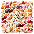 thumbnail image 1 of cartoon Dessert Stickers Stickers, Waterproof Dessert Stickers Sticker for Water Bottle Laptop Phone Cases Planner Skateboard Luggage Helmet Party Favor Decor, Ideal for Adults Teens Teacher Rewards, 1 of 9