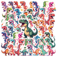 thumbnail image 1 of cartoon Dinosaur Stickers, Waterproof Dinosaur Sticker for Water Bottle Laptop Phone Cases Planner Skateboard Luggage Helmet Party Favor Decor, Ideal for Adults Teens Teacher Rewards, 1 of 9