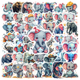 thumbnail image 1 of cartoon Elephant Stickers, Waterproof Elephant Sticker for Water Bottle Laptop Phone Cases Planner Skateboard Luggage Helmet Party Favor Decor, Ideal for Adults Teens Teacher Rewards, 1 of 9