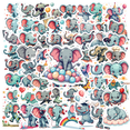 thumbnail image 1 of cartoon Elephant Theme Stickers, Waterproof Elephant Theme Sticker for Water Bottle Laptop Phone Cases Planner Skateboard Luggage Helmet Party Favor Decor, Ideal for Adults Teens Teacher Rewards, 1 of 8