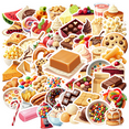 thumbnail image 1 of cartoon Food Stickers, Waterproof Food Sticker for Water Bottle Laptop Phone Cases Planner Skateboard Luggage Helmet Party Favor Decor, Ideal for Adults Teens Teacher Rewards, 1 of 9