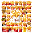 thumbnail image 1 of cartoon French Fries Stickers, Waterproof French Fries Sticker for Water Bottle Laptop Phone Cases Planner Skateboard Luggage Helmet Party Favor Decor, Ideal for Adults Teens Teacher Rewards, 1 of 9