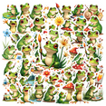 thumbnail image 1 of cartoon Frog Art Stickers Stickers, Waterproof Frog Art Stickers Sticker for Water Bottle Laptop Phone Cases Planner Skateboard Luggage Helmet Party Favor Decor, Ideal for Adults Teens Teacher Rewards, 1 of 9