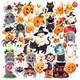 thumbnail image 1 of cartoon Halloween Theme Stickers, Waterproof Halloween Theme Sticker for Water Bottle Laptop Phone Cases Planner Skateboard Luggage Helmet Party Favor Decor, Ideal for Adults Teens Teacher Rewards, 1 of 9