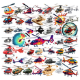 thumbnail image 1 of cartoon Helicopter Theme Stickers, Waterproof Helicopter Theme Sticker for Water Bottle Laptop Phone Cases Planner Skateboard Luggage Helmet Party Favor Decor, Ideal for Adults Teens Teacher Rewards, 1 of 9