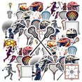 thumbnail image 1 of cartoon Lacrosse Theme Stickers, Waterproof Lacrosse Theme Sticker for Water Bottle Laptop Phone Cases Planner Skateboard Luggage Helmet Party Favor Decor, Ideal for Adults Teens Teacher Rewards, 1 of 9
