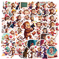 thumbnail image 1 of cartoon Monkey Theme Stickers, Waterproof Monkey Theme Sticker for Water Bottle Laptop Phone Cases Planner Skateboard Luggage Helmet Party Favor Decor, Ideal for Adults Teens Teacher Rewards, 1 of 8
