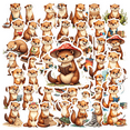 thumbnail image 1 of cartoon Otters Theme Stickers, Waterproof Otters Theme Sticker for Water Bottle Laptop Phone Cases Planner Skateboard Luggage Helmet Party Favor Decor, Ideal for Adults Teens Teacher Rewards, 1 of 9