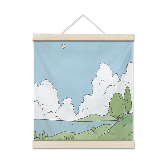 cartoon Personalized Photo Wooden Wall Art, Custom Full Color Photo Print and Text, Home Decor and Keepsake Gift 7.8*7.8IN