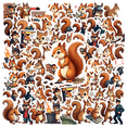 thumbnail image 1 of cartoon Squirrel Theme Stickers, Waterproof Squirrel Theme Sticker for Water Bottle Laptop Phone Cases Planner Skateboard Luggage Helmet Party Favor Decor, Ideal for Adults Teens Teacher Rewards, 1 of 9