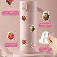 thumbnail image 1 of cartoon Strawberry Theme Stickers, Waterproof Strawberry Theme Sticker for Water Bottle Laptop Phone Cases Planner Skateboard Luggage Helmet Party Favor Decor, Ideal for Adults Teens Teacher Rewards, 1 of 9