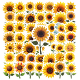 thumbnail image 1 of cartoon Sunflower Theme Stickers, Waterproof Sunflower Theme Sticker for Water Bottle Laptop Phone Cases Planner Skateboard Luggage Helmet Party Favor Decor, Ideal for Adults Teens Teacher Rewards, 1 of 9