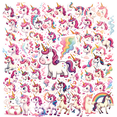 thumbnail image 1 of cartoon Unicorn Stickers, Waterproof Unicorn Sticker for Water Bottle Laptop Phone Cases Planner Skateboard Luggage Helmet Party Favor Decor, Ideal for Adults Teens Teacher Rewards, 1 of 9