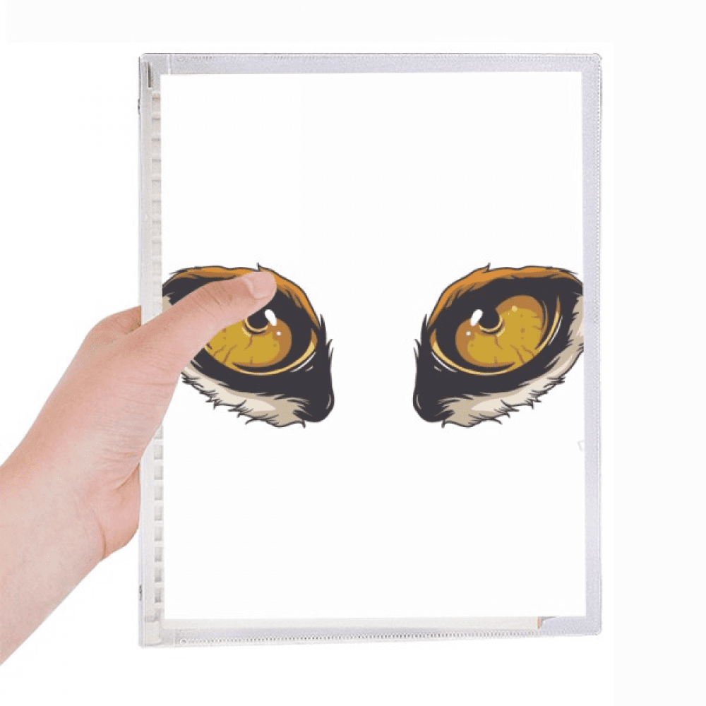 cartoon animal fox eye decoration notebook loose diary refillable journal statiry