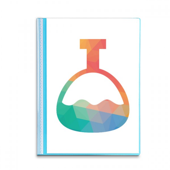 cartoon c bottle chestry pattern book sheet protectors portfolio binder folder