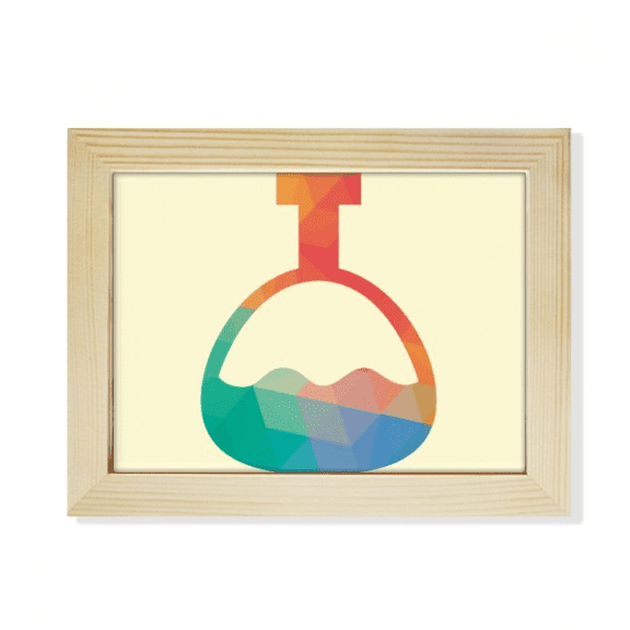 cartoon c bottle chestry pattern desktop photo frame picture art decoration painting 6x8 inch